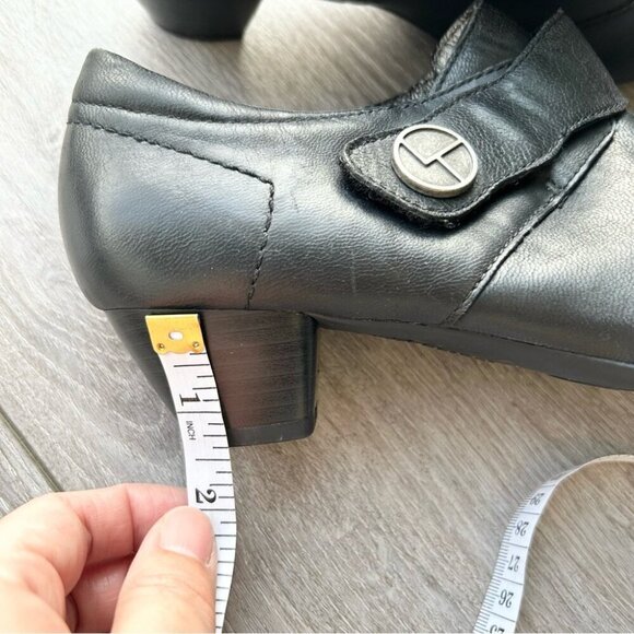 Josef Seibel Leather Ankle Boots in Black - Picture 12 of 13